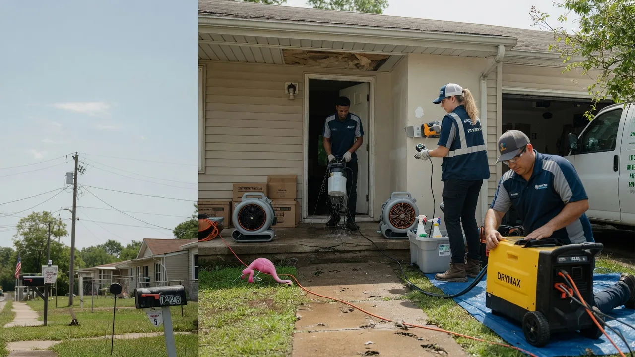 Storm Damage Water Removal in Hillsdale, IL near me